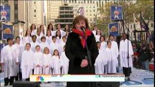 Susan Boyle  O Holy Night Today Show Rockefeller Plaza NY 23 Nov 10 [upl. by Enrichetta]