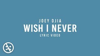 JOEY DJIA  Wish I Never And If I could Id Just Forget About You Official Lyric Video [upl. by Otrebire640]