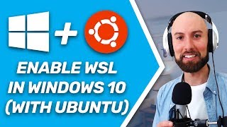 How to Install amp Enable WSL in Windows 10  how to access files [upl. by Aylmer]