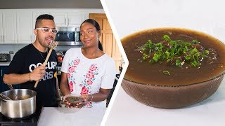 How To Make Trini Tamarind Chutney  Foodie Nation [upl. by Beyer]