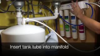 Tank Sanitization Pure Blue H2O RO System [upl. by Anihpled]