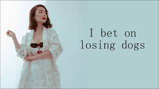 I Bet on Losing Dogs  Mitski lyrics [upl. by Bergstein]