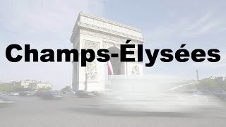 How to Say Champs Élysées CORRECTLY amp WHY French Pronunciation [upl. by Nosylla]