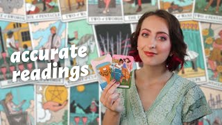 13 tips for more accurate tarot readings [upl. by Airdnoed130]