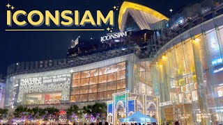 Things To Do in Iconsiam Bangkok  Food Tour at SookSiam  Water Show [upl. by Nirat]