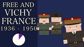 Ten Minute History  World War 2 Free and Vichy France Short Documentary [upl. by Adanar]