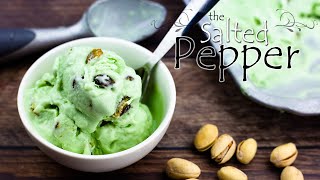 Homemade Pistachio Ice Cream for the WIN [upl. by Darraj]