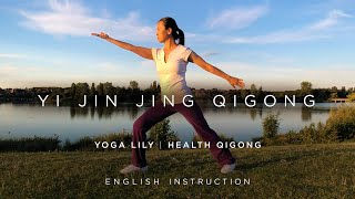 Yi Jin Jing Qigong Tutorial with English Instruction [upl. by Ellatsirhc575]