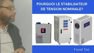 Video N°163 CRITERES DE CHOIX DUN STABILISATEUR DE TENSION [upl. by Htebazie]