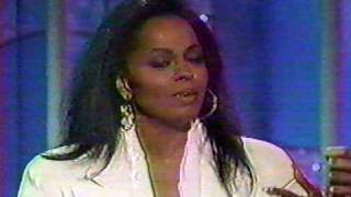 DIANA ROSS INTERVIEW 1991  THE KISS [upl. by Ordnas]