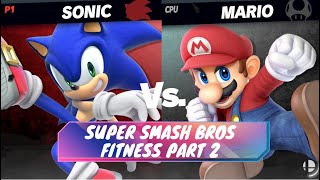 Super Smash Bros Fitness Part 2 Online PE Activity Warmup [upl. by Amble]