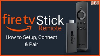 How to Pair Amazon Fire TV Stick Remote amp ConnectControl TV Volume [upl. by Oliric]