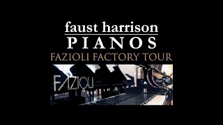 Fazioli Factory Tour  Faust Harrison Pianos [upl. by Bennett]