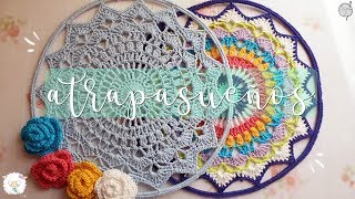 Atrapasueños o mandala a crochet [upl. by Nylra432]