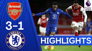 Arsenal 31 Chelsea  Premier League Highlights [upl. by Elehcin]