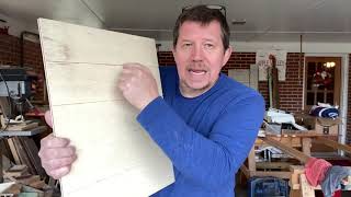 How To Make A Shiplap Panel From Plywood [upl. by Ayian492]