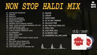 Vol 7  Non Stop Haldi DJ Mix Songs [upl. by Zerep]