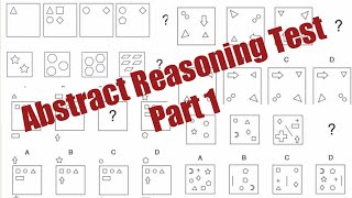 10item ABSTRACT REASONING Test part1 Logical Test [upl. by Anilos269]