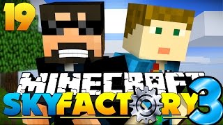 I USE THAUMCRAFT to make MAGIC Sky Factory 3 [upl. by Oria12]