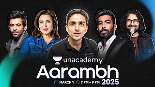 UNLIMITED EDUCATION 4499Year 🗿🔥  Unacademy Aarambh 2025 [upl. by Fanchie]