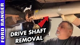 How To Remove Ford Ranger Drive Shaft 20012011 [upl. by Goebel279]