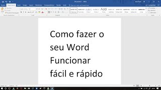 Como ativar seu Word Fácil Rápido e sem Programas [upl. by Bradski]