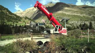 Liebherr  LTR 1060 on a Mountain Tour [upl. by Datnow]