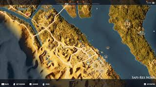 Assassins Creed Origins Dead End Papyri Puzzle Location SapiRes Nome [upl. by Anwahsal]