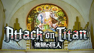 Apple Seed  Vogel im käfig  Attack on Titan church organ cover [upl. by Yeldah]