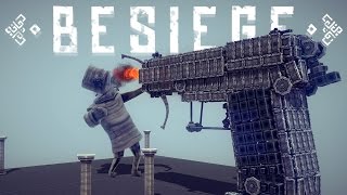 Besiege Gameplay  Best Besiege Creations  HUGE Pistol  Tanks Trebuchets amp More [upl. by Joly]