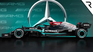 Whats new on Mercedes 2021 F1 car  and what its keeping secret [upl. by Malet]