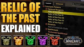 Relic of the Past explained  how it works  WoW Shadowlands gold farming gold making guides 2020 [upl. by Annmaria887]