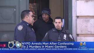 Man Wanted In Miami Gardens Murders Arrest In New York [upl. by Meek]