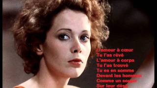 Pierre Bachelet  Emmanuelle 1974 avec lyrics Paroles [upl. by Elyssa]