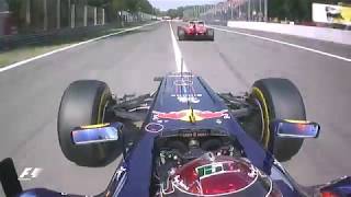 Vettel Battles Alonso At Monza  2011 Italian Grand Prix [upl. by Grail]