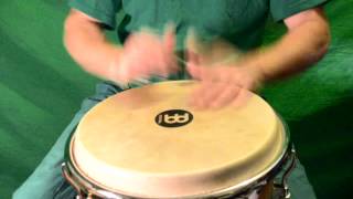 Djembe Solo Jam  Western Contemporary Funk Fusion Drumset Style [upl. by Oinegue]