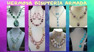 BISUTERIA ARMADA 😍 IDEAS PARA HACER BISUTERIA💍 [upl. by Labors673]