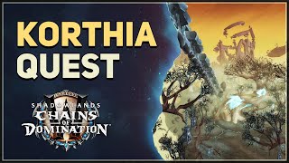 Researching Korthian Relics WoW Quest [upl. by Lednahc]