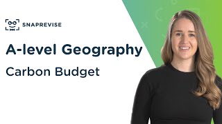 Carbon Budget  Alevel Geography  OCR AQA Edexcel [upl. by Anirbac]