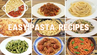 10 Easy Pasta Recipes [upl. by Giarla]