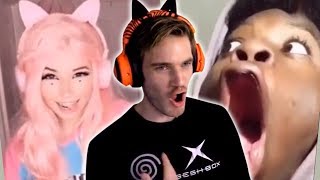 I paid Belle Delphine 0 she is happy TikTok part 12 [upl. by Atekan]