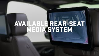 Next Generation GMC Yukon  HowTo – Available RearSeat Media System  GMC [upl. by Finbar]