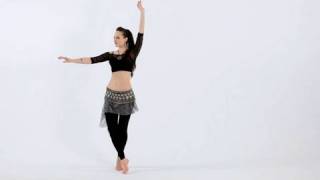 How to Do a Traveling Twist  Belly Dancing [upl. by Dorolisa]