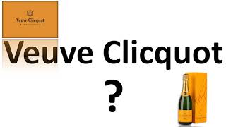 How to say Veuve Clicquot CORRECTLY French Champagne Pronunciation [upl. by Rambert]