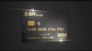 BPI Visa Signature Card [upl. by Miran]