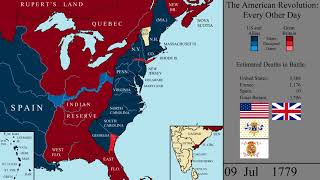 The American Revolutionary War Every Other Day [upl. by Rialcnis370]