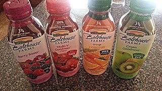 Bolthouse Farms JuicesSmoothies Review [upl. by Suciram]