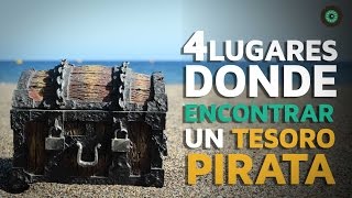 4 Lugares donde encontrar un tesoro pirata [upl. by Senga825]