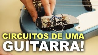 Circuitos elÃ©tricos para guitarras e baixos ativo e passivo [upl. by Merrel590]