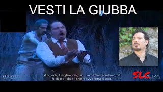 VESTI LA GIUBBA  Pagliacci  Ruggero Leoncavallo [upl. by Iew688]